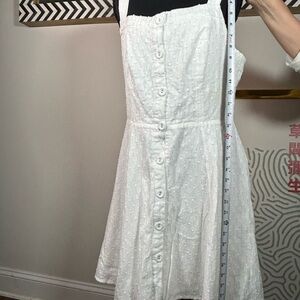 Gianni Bini White Backless Dress